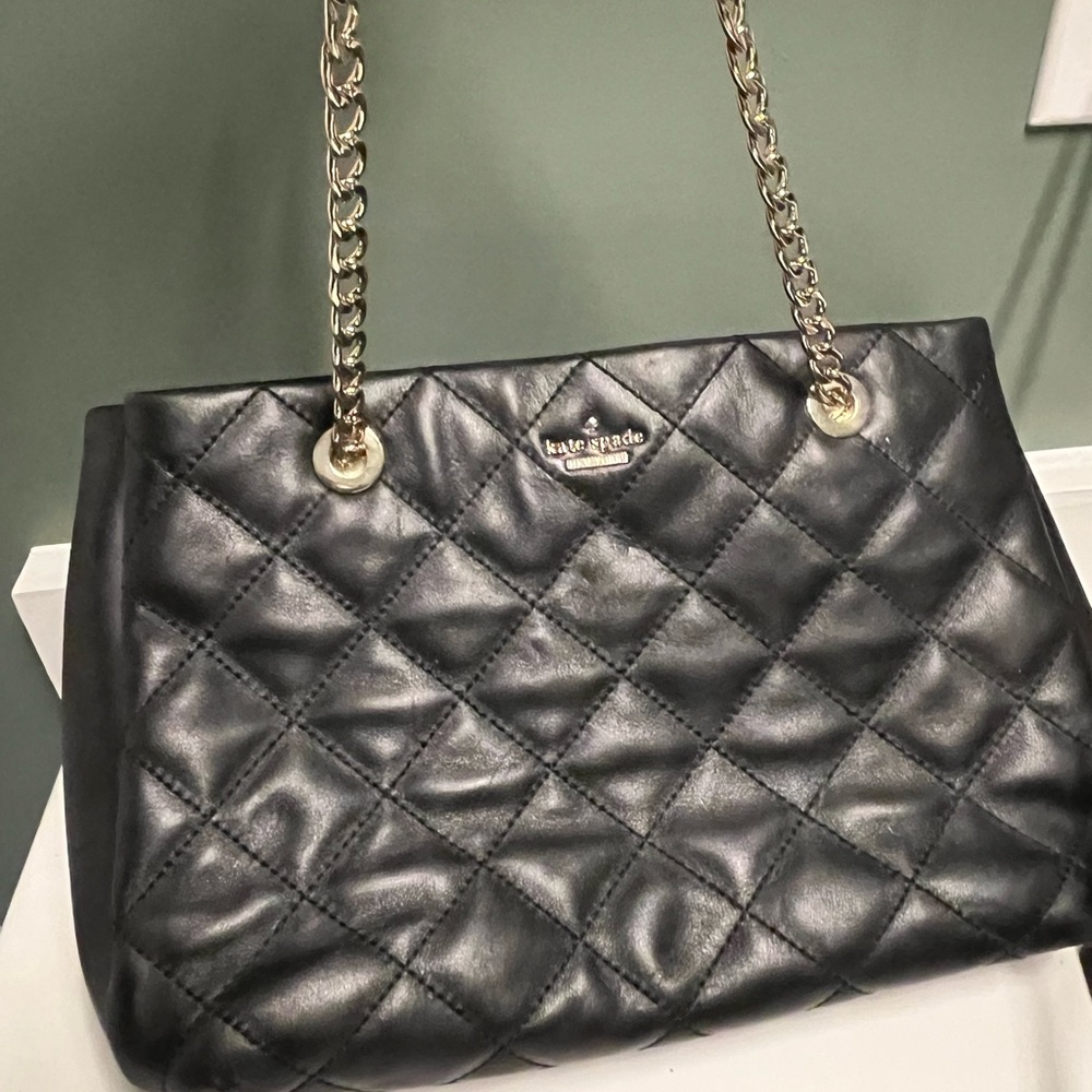 Kate Spade quilted leather bag